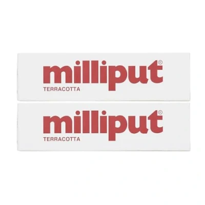 Image of 2 x Milliput Epoxy Putty terracotta