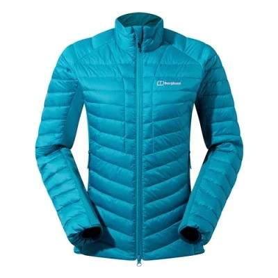 Image of Berghaus Women&#039;s Tephra Stretch Reflect 2.0 Padded Down Jacket Flattering Fit Lightweight Packable Puffer Jacket, Jungle Jewel, 18