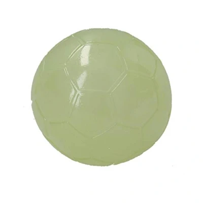 Image of AB Tools Dog Glow In The Dark Squeaky Bouncy Football For Fetch/Ball Launchers 6cm
