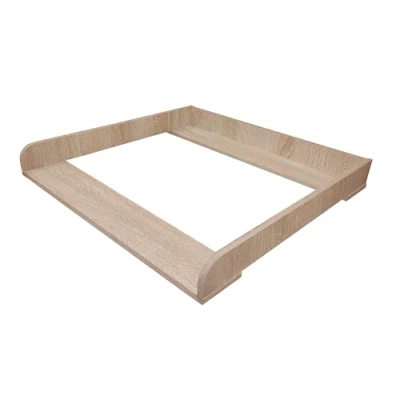 Image of Shefa Kids Changing Unit 800 for IKEA Chest of Drawers from The Malm, Hemnes and Nordli Series, Universal, Oak
