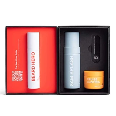 Image of Copenhagen Grooming Beard Care Kit for Men With Balm, Wash &amp; Oil