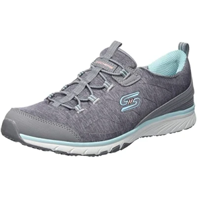 Image of Skechers Women&#039;s Gratis Sport Sneaker, Gray, 7 UK