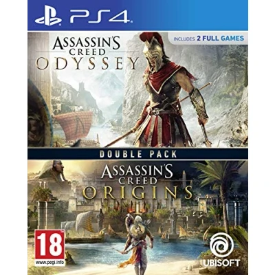 Image of Assassin&#039;s Creed Origins + Odyssey Double Pack (PS4)