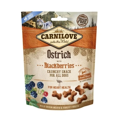 Image of Carnilove Crunchy Dog Snack 200g Ostrich with Blackberries