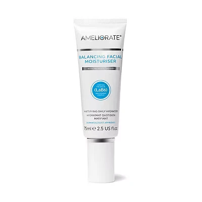 Image of Ameliorate Balancing Facial Moisturiser 75ml LaB6, Lactic Acid, Polysaccharides Dermatologically tested