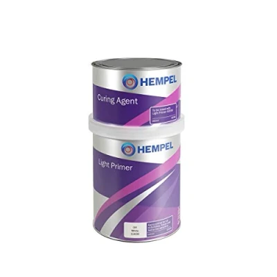 Image of Hempel Epoxy Primer Undercoat Light Off White 2.25L Boat Paint