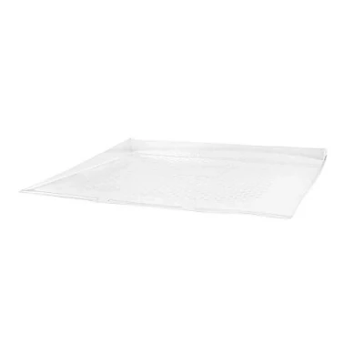 Image of Ex Pro Universal White Plastic Water Drip Tray Accessory for Washing Machine, Tumble Dryer, Dishwasher, Fridge, Freezer (61 x 59cm)
