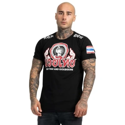 Image of BENLEE Rocky Marciano Men&#039;s Slim Fit T Shirt Thailand, Men, Men Black, XX Large