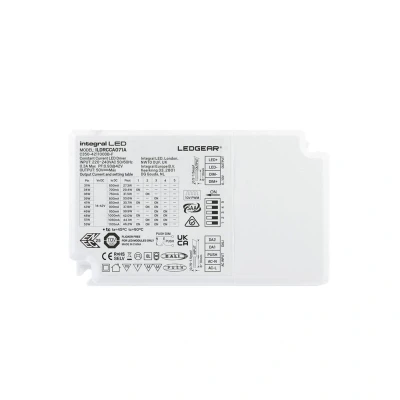 Image of Adjustable 31 53W 650 1100mA Constant Current Driver Integral LED