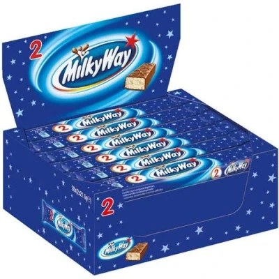 Image of Milky Way Chocolate Duo Bar Pack of 28 x 43G