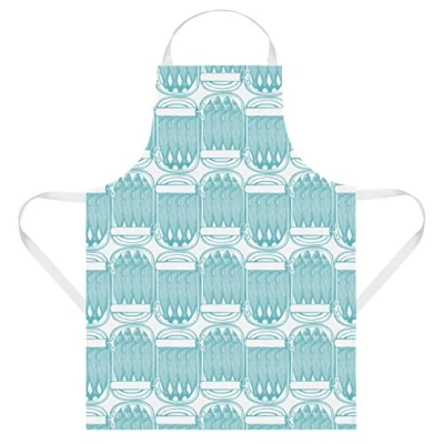 Image of Thornback &amp; Peel Sardines Apron, Cotton, Multicolour