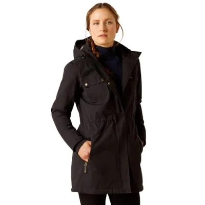 Image of ARIAT Womens Argentium Insulated Parka Black Size S