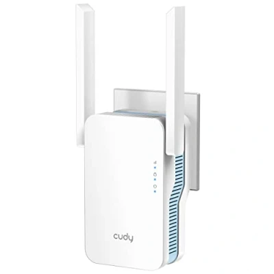 Image of Cudy RE1200 AC1200 Mesh WiFi Extender, 1200Mbps 2.4GHz, 5GHz Dual Band Range Booster, Long Range, AP Mode, WPS