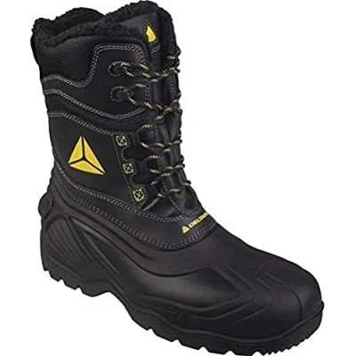 Image of Deltaplus Men&#039;s Eskimo Construction Boot, Black, 5 UK