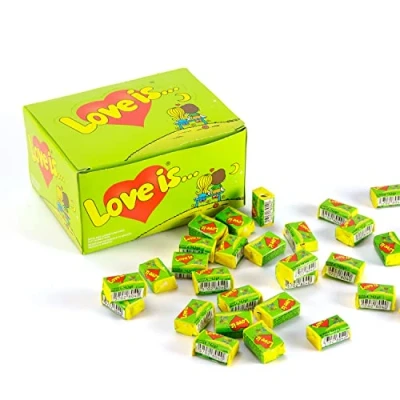 Image of Bubble gum Love Is (Apple Lemon)