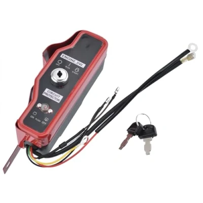 Image of Ignition Switch Box with Keys For Honda GX340 GX390 GX 340 390 11HP 13HP Gas Engine Motor Generator Pump