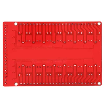 Image of 16 Channel Relay Module Isolated Type Interface Board High/Low Level Trigger DC 5/12/24V(DC12V)
