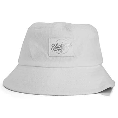 Image of Blackskies Snow Flake Bucket Hat Unisex Sun Fishing Beige Corduroy