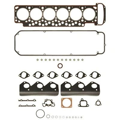 Image of 11121716229, 11129059237 Gasket Set, cylinder head AJUSA 52095800 with gasket, valve stem seals FIBERMAX BMW: 5 Saloon