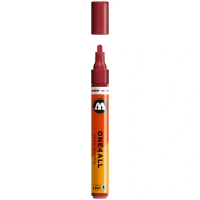 Image of MOLOTOW ONE4ALL Acrylic Paint Marker, 4mm, Burgundy, 1 Each (227.204)