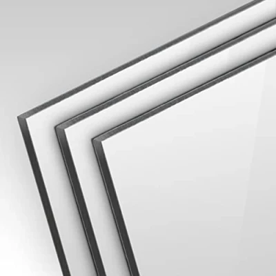 Image of Finest Folia 3 x Aluminium Composite Panel, DIN A4, 20 30 cm, Cut, mm Thick for Fence, Gate, Door, Posts, Sign, Blank Weatherproof, (3, White)