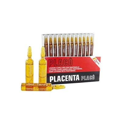 Image of PLACENTA PLACO FOR HAIR INTENSIVE TREATMENT AMPOULES AGAINST LOSS 12X10ml