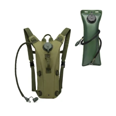 Image of Running Vest Women With 3L Water Bladder Hydration Backpack Vests Mens Cycling