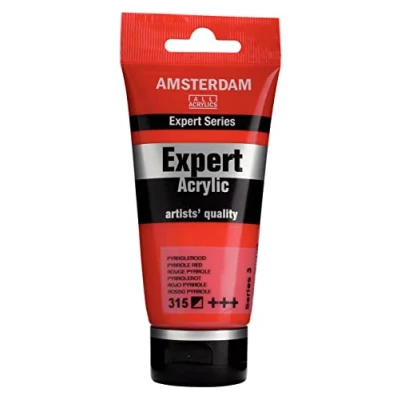 Image of Amsterdam Expert: Artists Acrylic Paint :75ml PYRROLE RED (315) Series 3