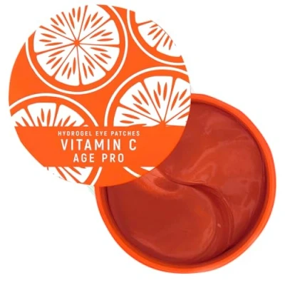 Image of Victoria Beauty Eye Patches for Dark Circles, Puffy Eyes and Bags with Vitamin C, Retinol, Hyaluronic Acid Caffeine Gel Mask Pads Vegan 98% Natural, 60pcs