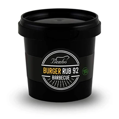 Image of BEMBO Barbecue Burger BBQ Rub Seasoning &amp; Spices Blends for Made in Italy 450g