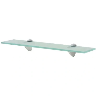 Image of vidaXL Floating Shelf Glass 50x10 cm 8 mm