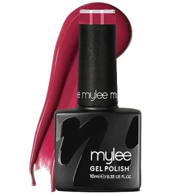 Image of Mylee Gel Nail Polish 10ml [Solar Flare] UV/LED Soak Off Art Manicure Pedicure for Professional, Salon &amp; Home Use [Autumn/Winter 2023] Long Lasting Easy to Apply