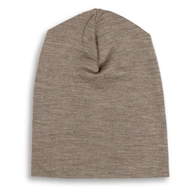Image of Engel Natur, Merino Hat for Men and Women, 70% Wool (kbT), 30% Silk, walnut, One Size