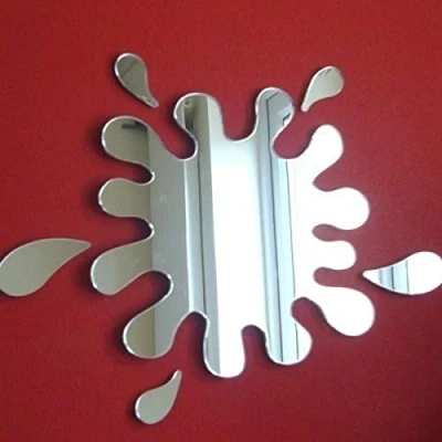 Image of Super Cool Creations Splash Puddle Mirror with Six Splashes 35cm x 30cm