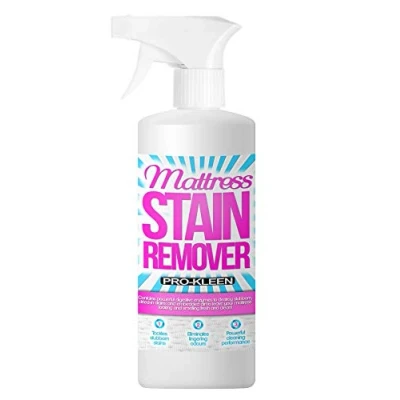 Image of Pro Kleen Mattress Stain Remover and Cleaner With Odour Neutraliser Removes Stains Caused by Urine, Blood, Vomit Faeces 500 ml