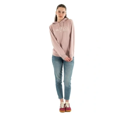 Image of The North Face DREW PEAK Light Hoodie Hoodie, Women&#039;s, Size: 18/20, Metal pink/white dune