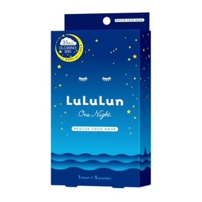 Image of Lululun One Night Rescue Clarity Face Mask 5psc