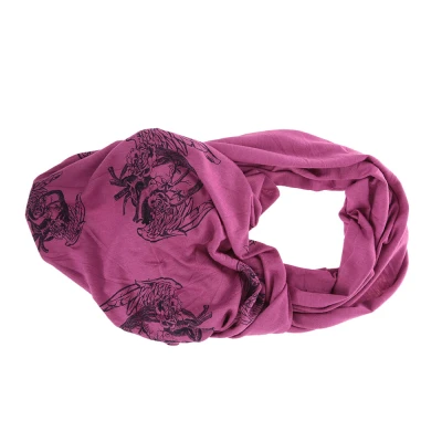 Image of Buff Infinity Face and Neck Bra 40600 unisex Red One Size