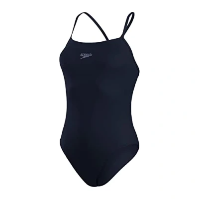 Image of Speedo Swimsuit, Women&#039;s, Size: 32, True navy