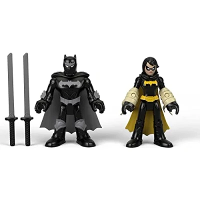 Image of Imaginext DC Super Friends Black Bat &amp; Ninja Batman