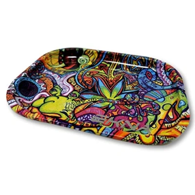 Image of EKNA Metal Rolling Tray 18 x 14 cm Crumb Bowl Mixing Arts Color