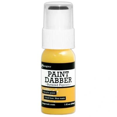 Image of Ranger Buttered Popcorn Acrylic Paint Dabber, Yellow