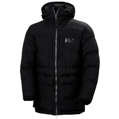 Image of Helly Hansen Men&#039;s Patrol Parka, Black, L UK