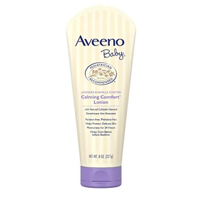 Image of Aveeno Baby Calming Comfort Lotion, Lavender/Vanilla