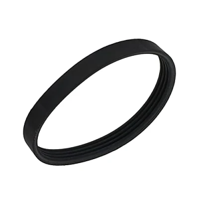 Image of eMagTech 4EPJ206 Electric Planer Drive Belt Rubber Black 9.36mm Width 206mm Circumference Closed Loop Timing Compatible with Ryobi EPN 6082/7582