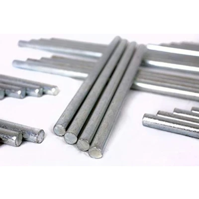 Image of Deflecto Value 115 mm Metal Riser Rods (Pack of 4)