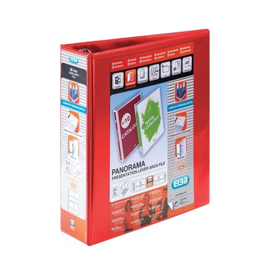 Image of Elba 400008437 File Red (Red, A4, Portrait)