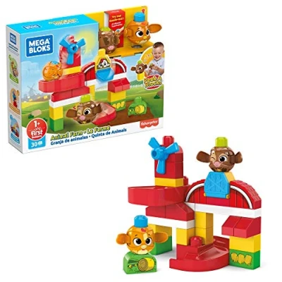 Image of Mega Bloks Peek A Blocks Animal Farm
