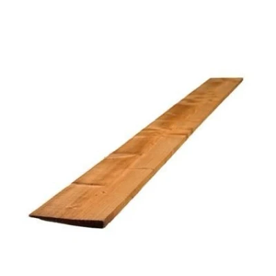 Image of Ashby Harrington Feather Edge Fencing Board Treated Brown 22mm x 125mm 1200mm Pack of 10