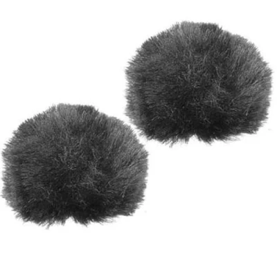 Image of Rycote 065501 Windjammer for Lavalier Black (Pack of 2)